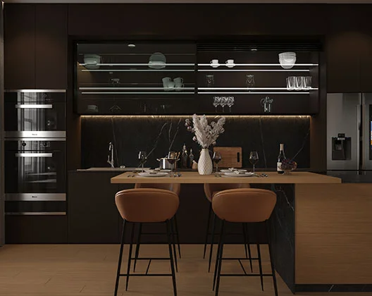 Customizable Modular Kitchen for Modern Homes in Lower Parel